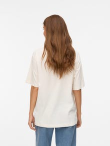 Vero Moda VMLAURA Tričko -Gardenia - 10344846