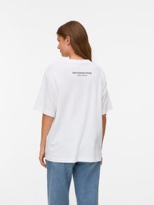 Vero Moda VMLAURA Tričko -Bright White - 10344846