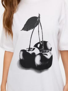 Vero Moda VMLAURA Tričko -Bright White - 10344846