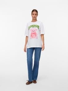 Vero Moda VMLAURA T-Shirt -Bright White - 10344846