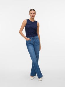 Vero Moda VMYELIZ Top -Navy Blazer - 10344939