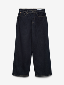 Vero Moda VMLULLU Wide Leg Fit Jeans -Dark Blue Denim - 10345089