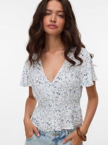 Vero Moda VMKAREN Top -Snow White - 10345200
