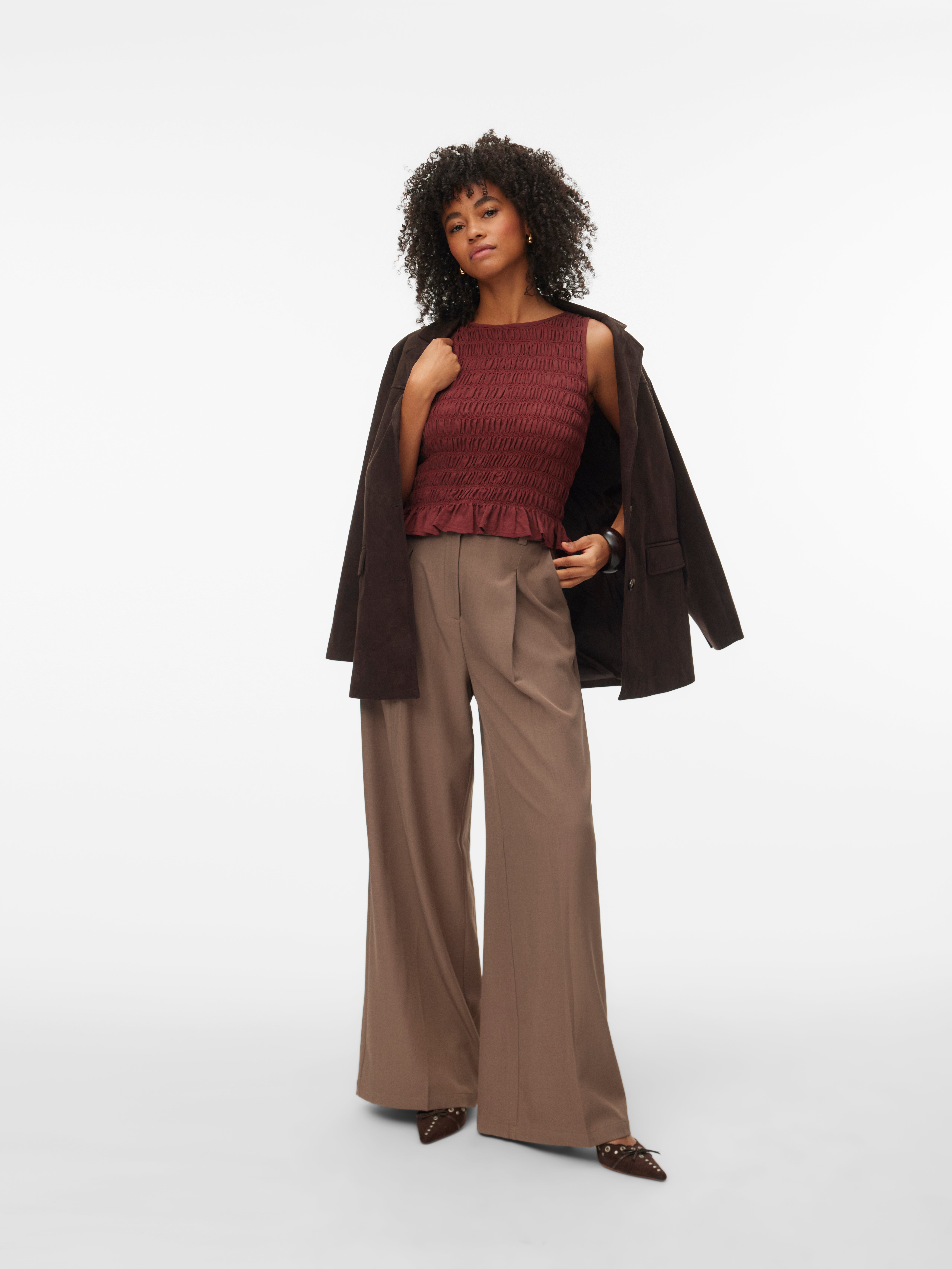 VMNORI Top | Medium Brown | Vero Moda®