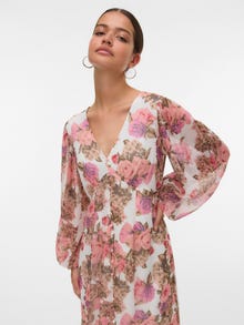 Vero Moda VMSMILLA Lång klänning -Birch - 10345333