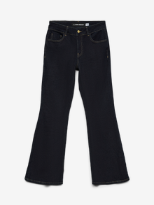 Vero Moda Alt veidi laienev lõige Teksad -Dark Blue Denim - 10346156