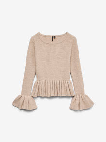 Vero Moda VMGEORGIA Neulepuserot -Birch - 10346816