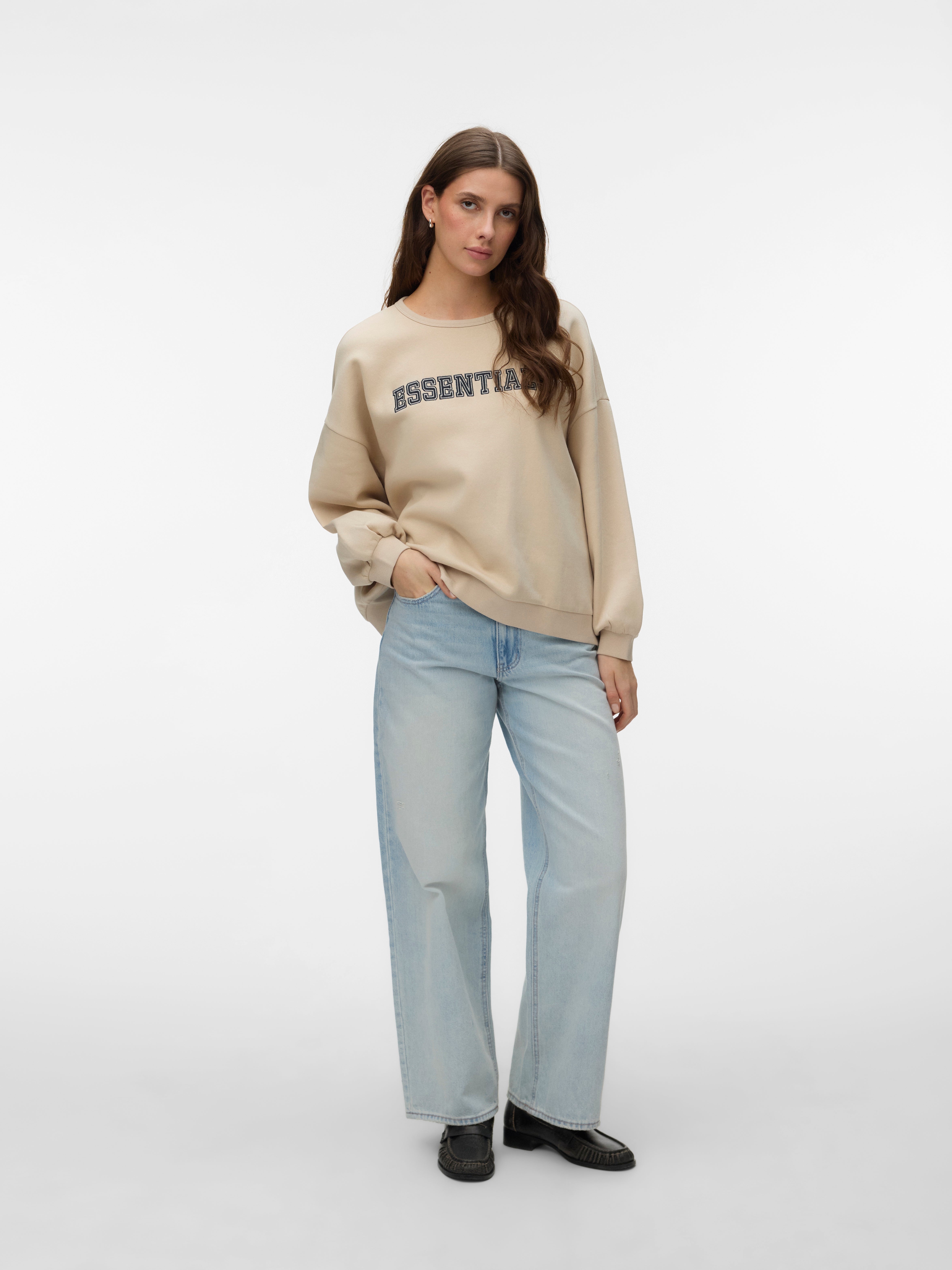TANMESSO Oversized hoodies voor dames - Half zip sweatshirts met lange TANMESSO Oversized hoodies voor dames - Half zip sweatshirts met lange