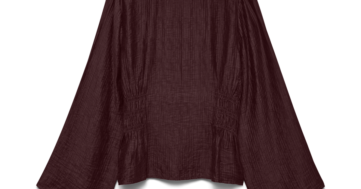 VMMOA Topp | Mørk rød | Vero Moda®