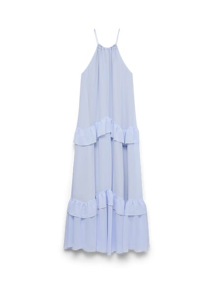 AWALISA Long dress | Medium Blue | Vero Moda AWALISA Long dress | Medium Blue | Vero Moda