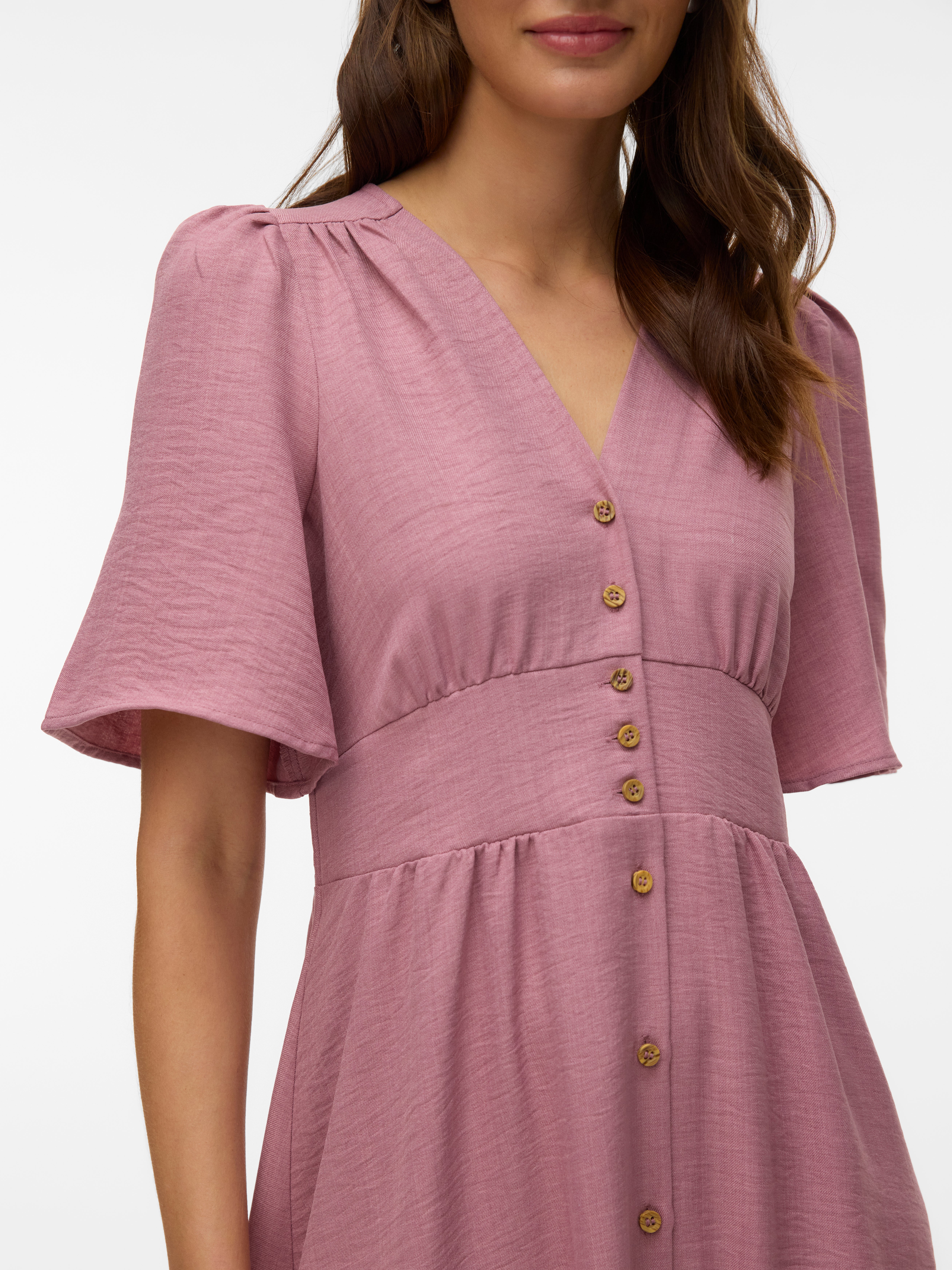 vero moda purple dress Vero Moda - Cami Midi Dress - Women - Polyester - L