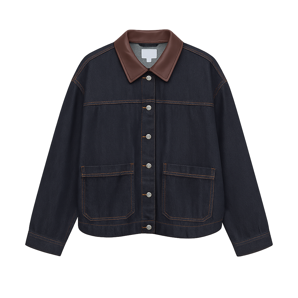 N*e様 arulee v-collar denim jacket VMJAMIE Denim jacket | Dark Blue | Vero Moda®