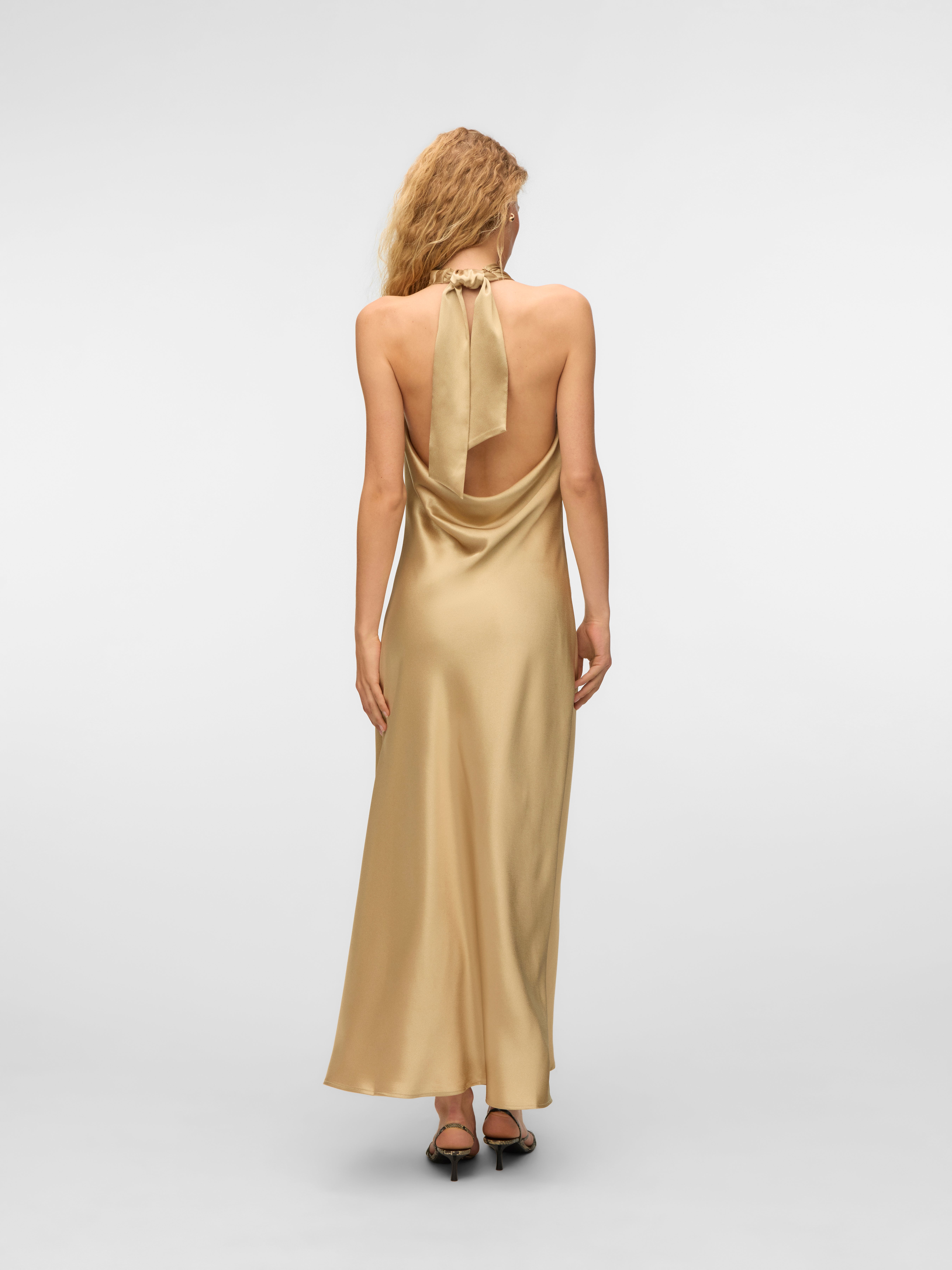 VMBEKKA Midi dress | Gold | Vero Moda