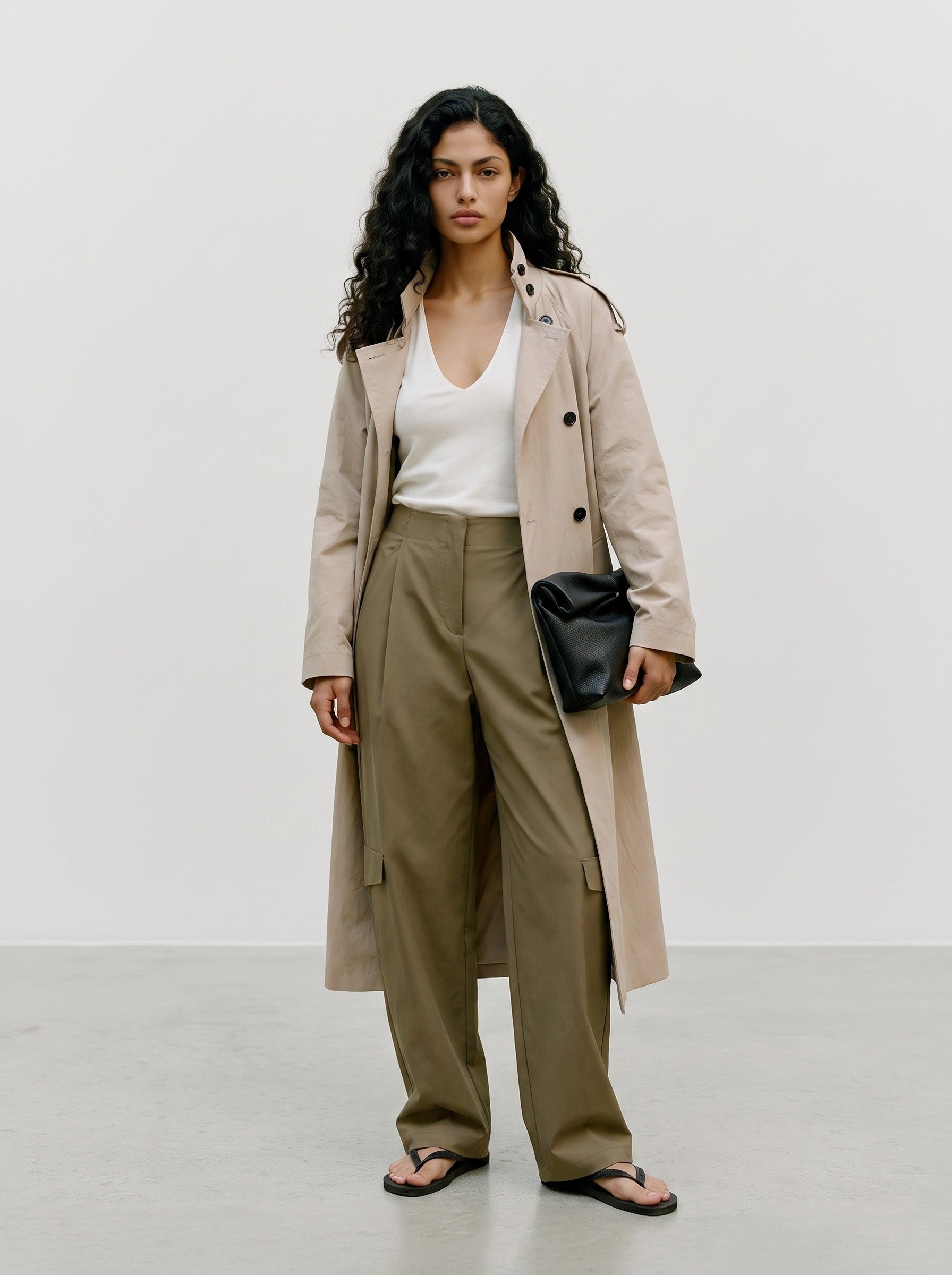 Balloon fit byxor — byxor med fickor från Vero Moda