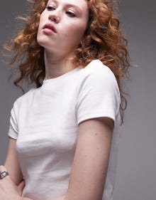 Topshop TOPSHOP T-shirt -White - 127739071