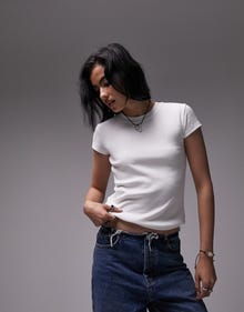 Topshop TOPSHOP T-shirt -White - 131710738