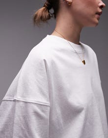 Topshop TOPSHOP T-shirt -White - 132926709