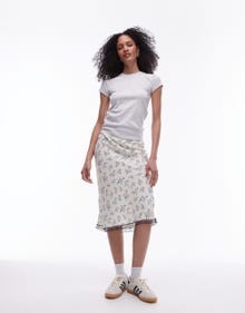 Topshop TOPSHOP T-Shirt -Grey - 133566255