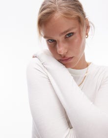 Topshop TOPSHOP Camisetas -Cream - 135475746