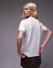 Topshop TOPSHOP T-shirt -White - 136360481