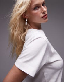 Topshop TOPSHOP T-shirt -White - 136360481