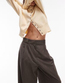 Topshop TOPSHOP Housut -Brown - 136475307