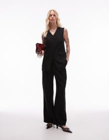 Topshop TOPSHOP Skräddarsydd väst -Black - 137085613