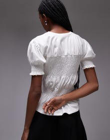 Topshop TOPSHOP T-shirt -White - 138108419
