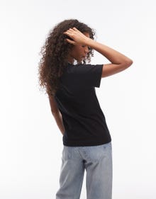 Topshop TOPSHOP T-Shirt -Black - 138579909