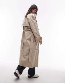 Topshop TOPSHOP Gabardinas -Stone - 138929575