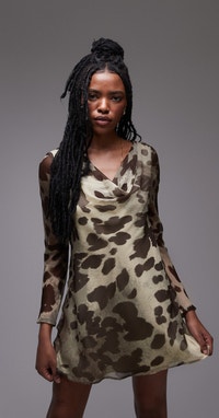 TOPSHOP Dress | Dark Green | TOPSHOP TOPSHOP Dress | Dark Green | TOPSHOP