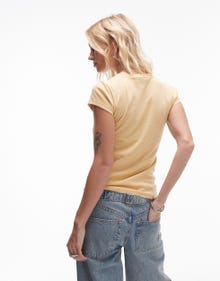 Topshop TOPSHOP T-shirt -Yellow - 139009058