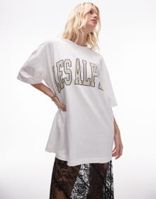 Topshop TOPSHOP T-Shirt -White - 139104579