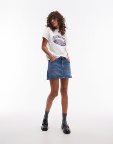Topshop TOPSHOP Skirt -MID BLUE - 139125585