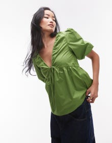 Topshop TOPSHOP Tops -MID GREEN - 139174387