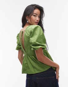 Topshop TOPSHOP Top -MID GREEN - 139174387