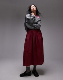 Topshop TOPSHOP Skirt -Winery - 139174394