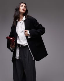 Topshop TOPSHOP Blazer -Black - 139429903