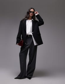 Topshop TOPSHOP Blazer -Black - 139429903