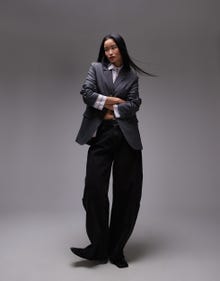 Topshop TOPSHOP Blazers -CHARCOAL - 139429904
