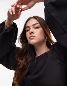 Topshop TOPSHOP Kjole -Black - 139430002