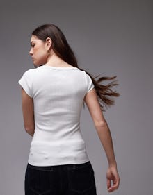 Topshop TOPSHOP T-shirts -White - 139584276