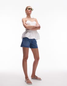Topshop TOPSHOP Shorts -MID BLUE - 139622949