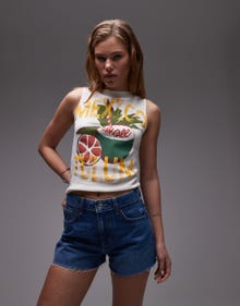 Topshop TOPSHOP Shorts -MID BLUE - 139622960
