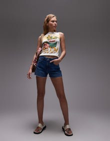 Topshop TOPSHOP Shorts -MID BLUE - 139622960