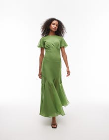 Topshop TOPSHOP Vestidos -MID GREEN - 139714451