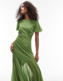 Topshop TOPSHOP Vestidos -MID GREEN - 139714451