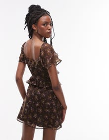 Topshop TOPSHOP Kleid -Brown - 139714468