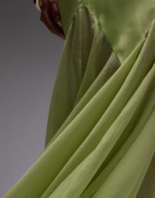 Topshop TOPSHOP Vestito midi -Light Green - 139792333