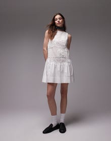 Topshop TOPSHOP Midi dress -White - 139795034